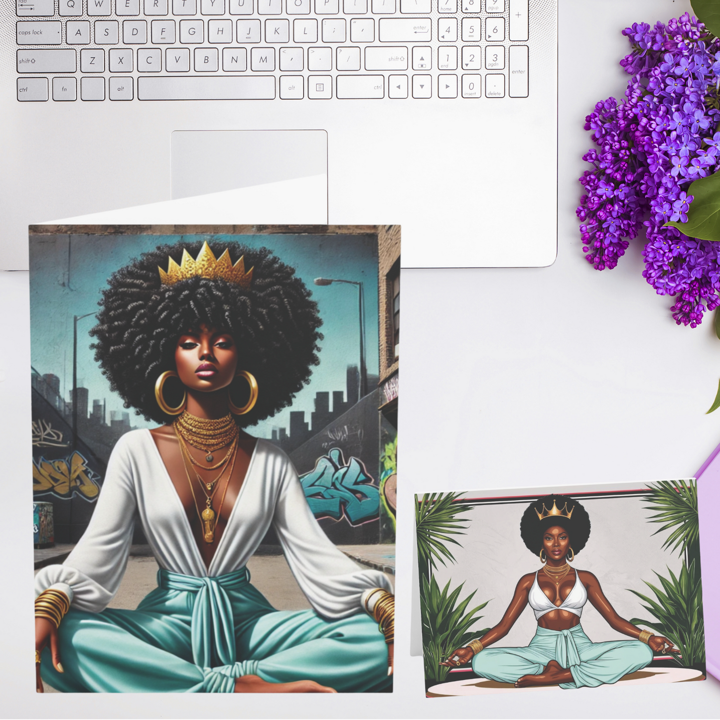 "I See You Queen" Greeting Card Collection