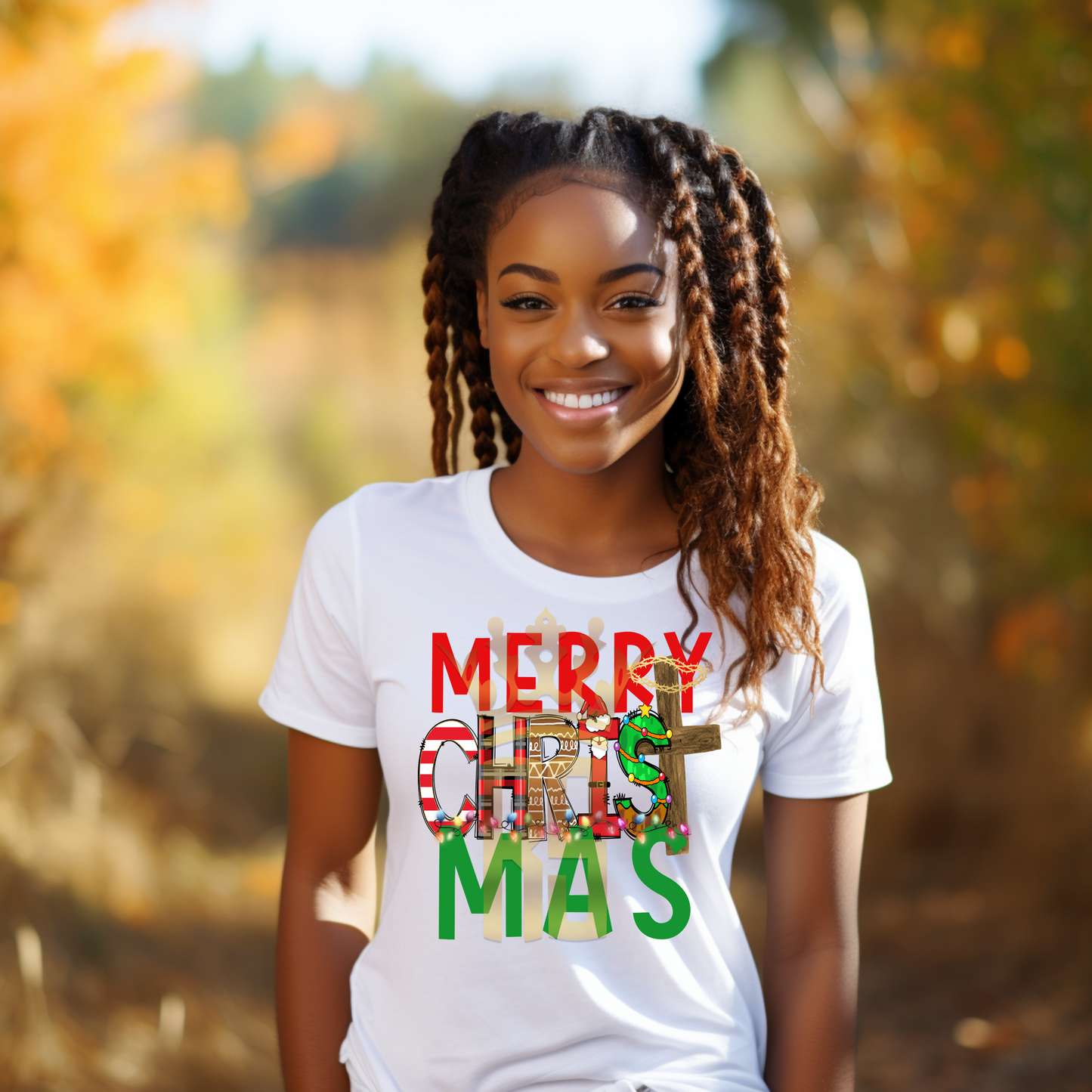 Merry CHRISTmas Sweatshirt (version 2)