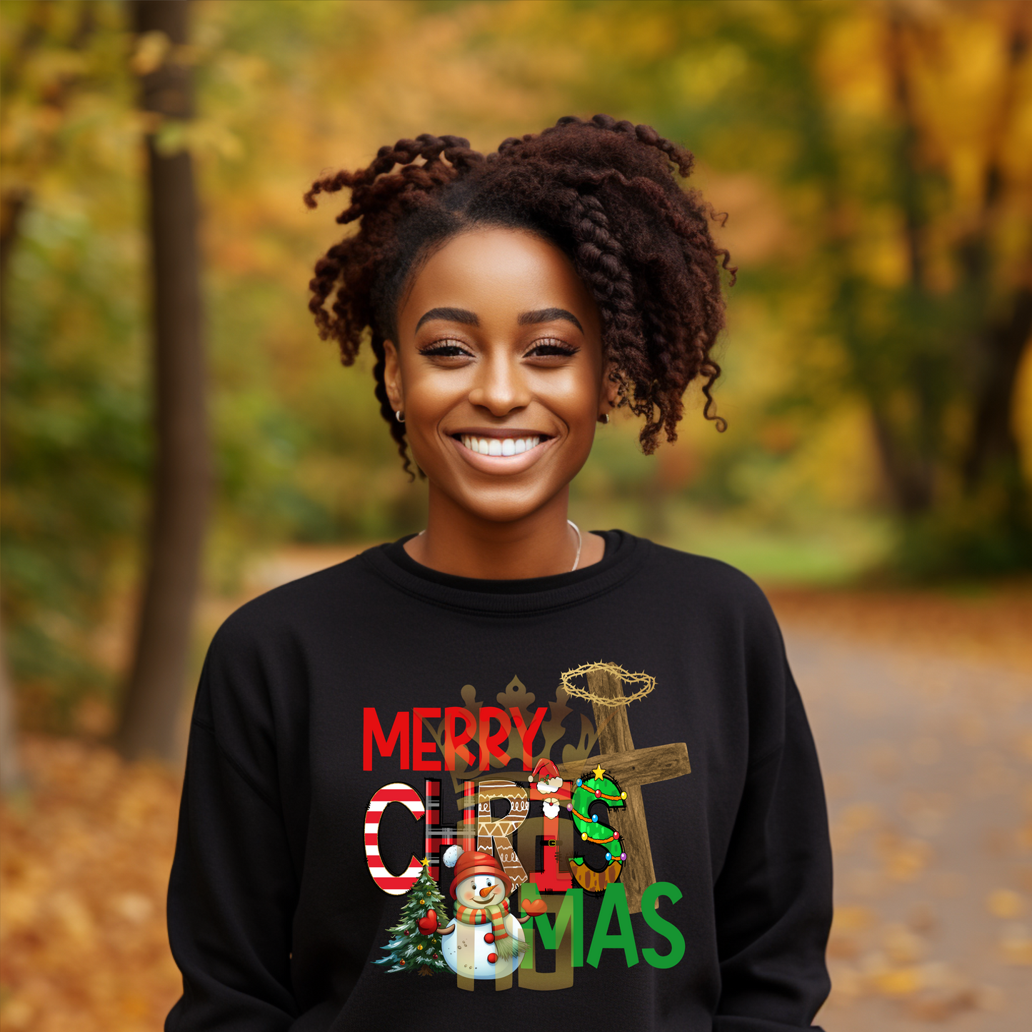 Merry CHRISTmas Sweatshirt (version 1)