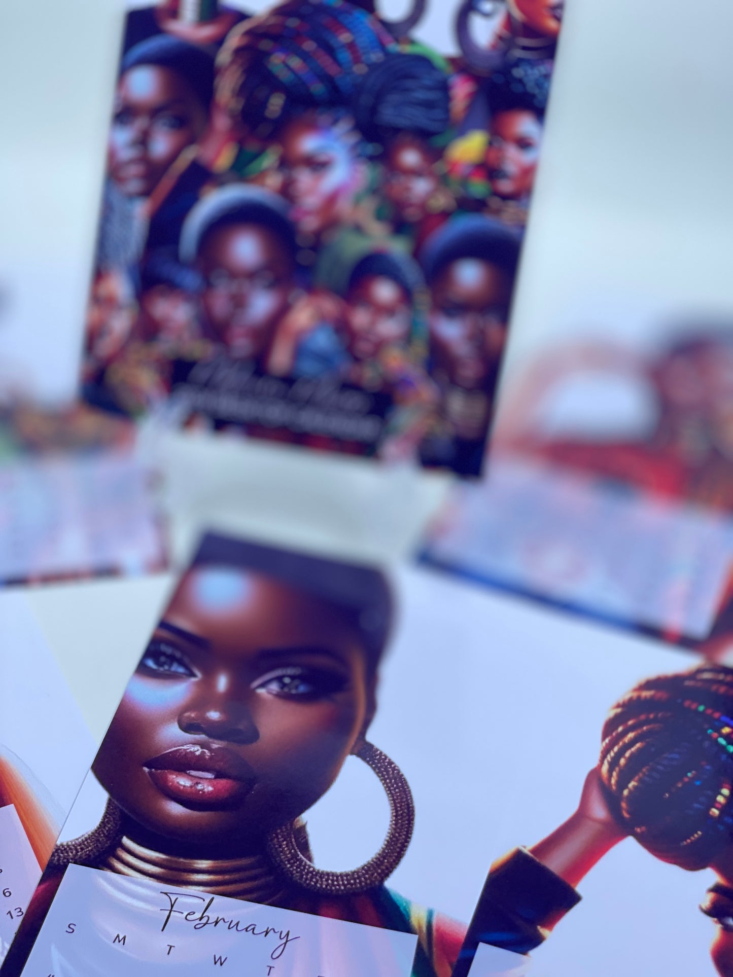 2024 Desktop Calendar Set Melanin Muses