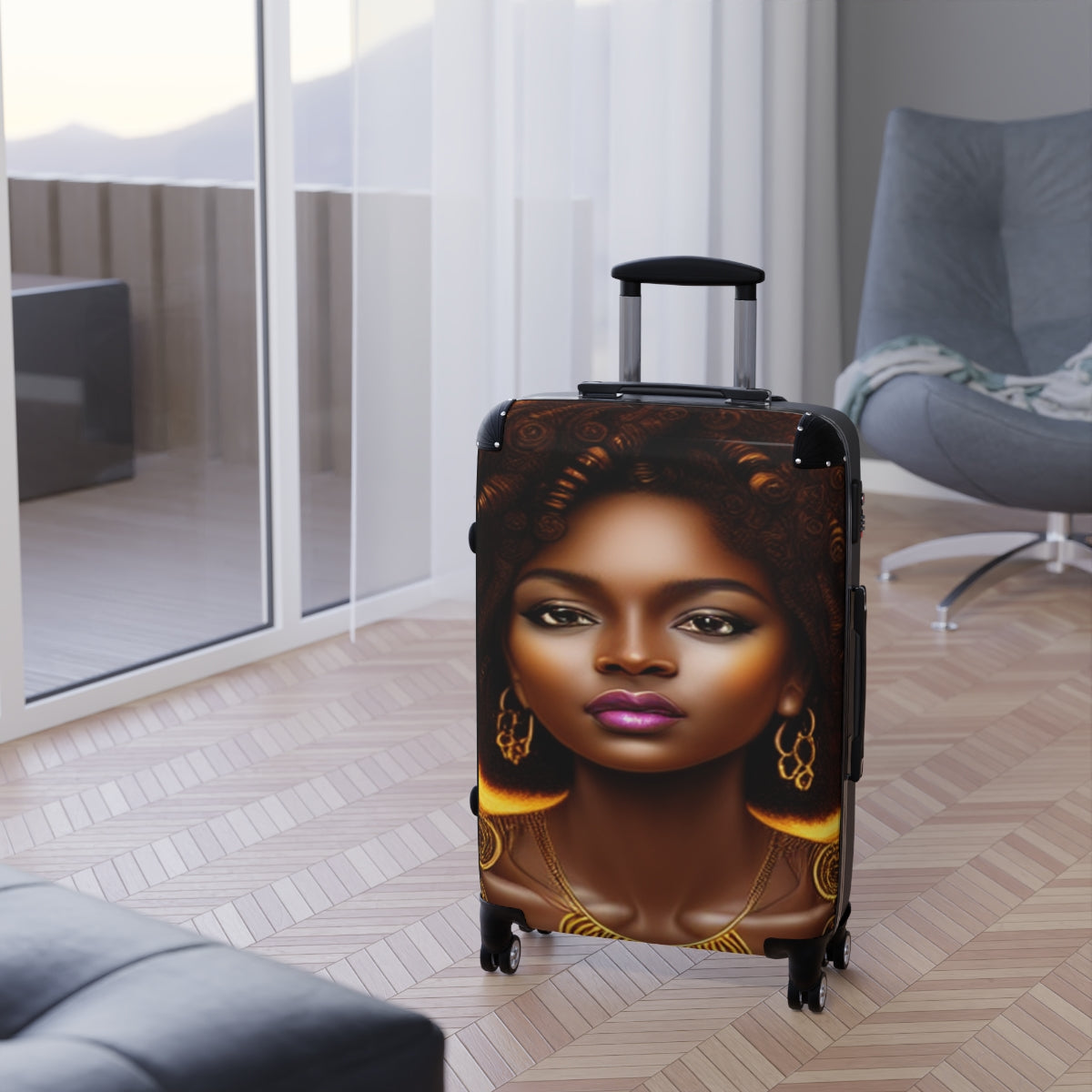 Queen of the Sun Suitcase