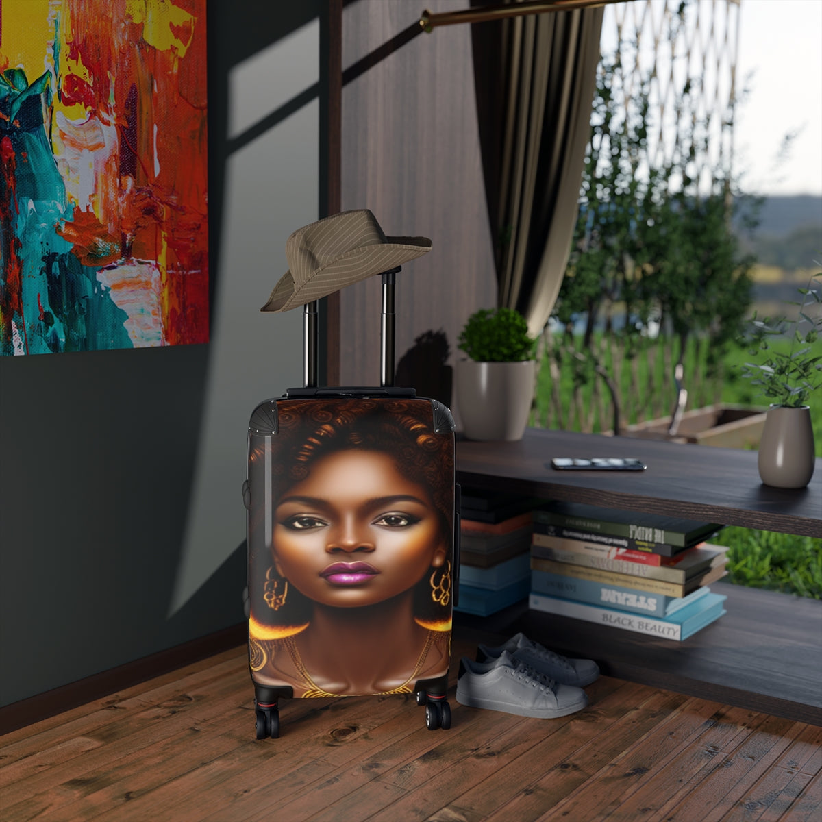 Queen of the Sun Suitcase