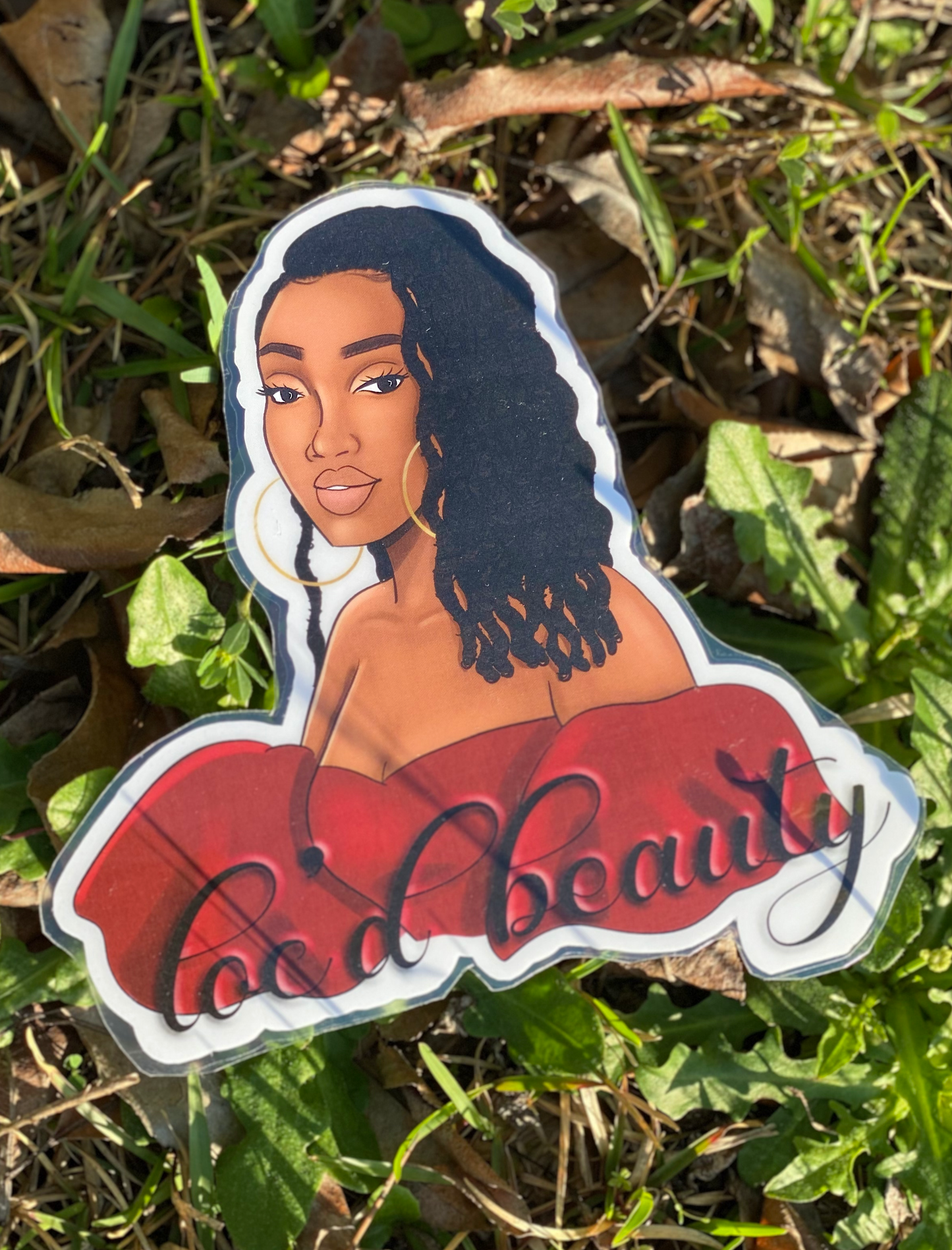 Loc'd Beauty Bookmark