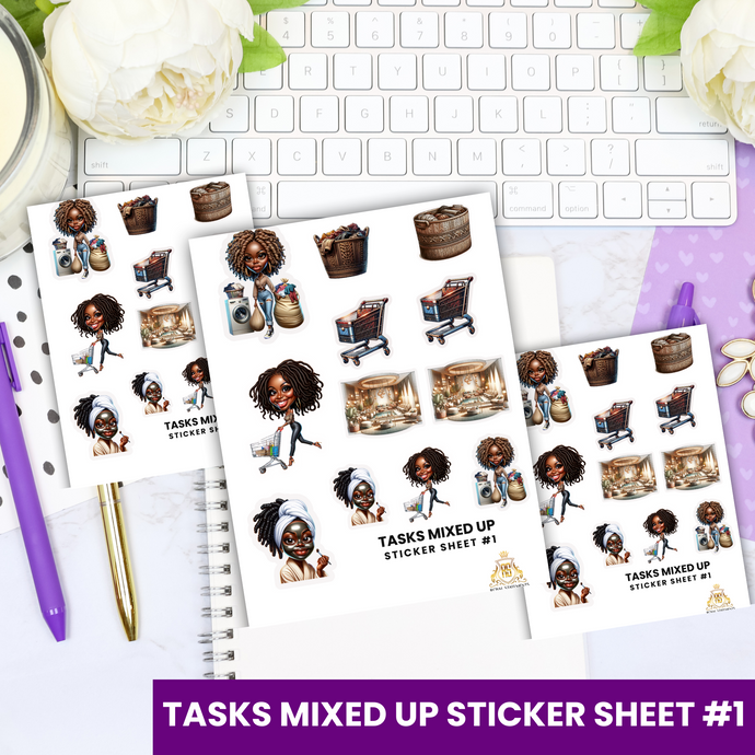 Tasks Sticker Sheets