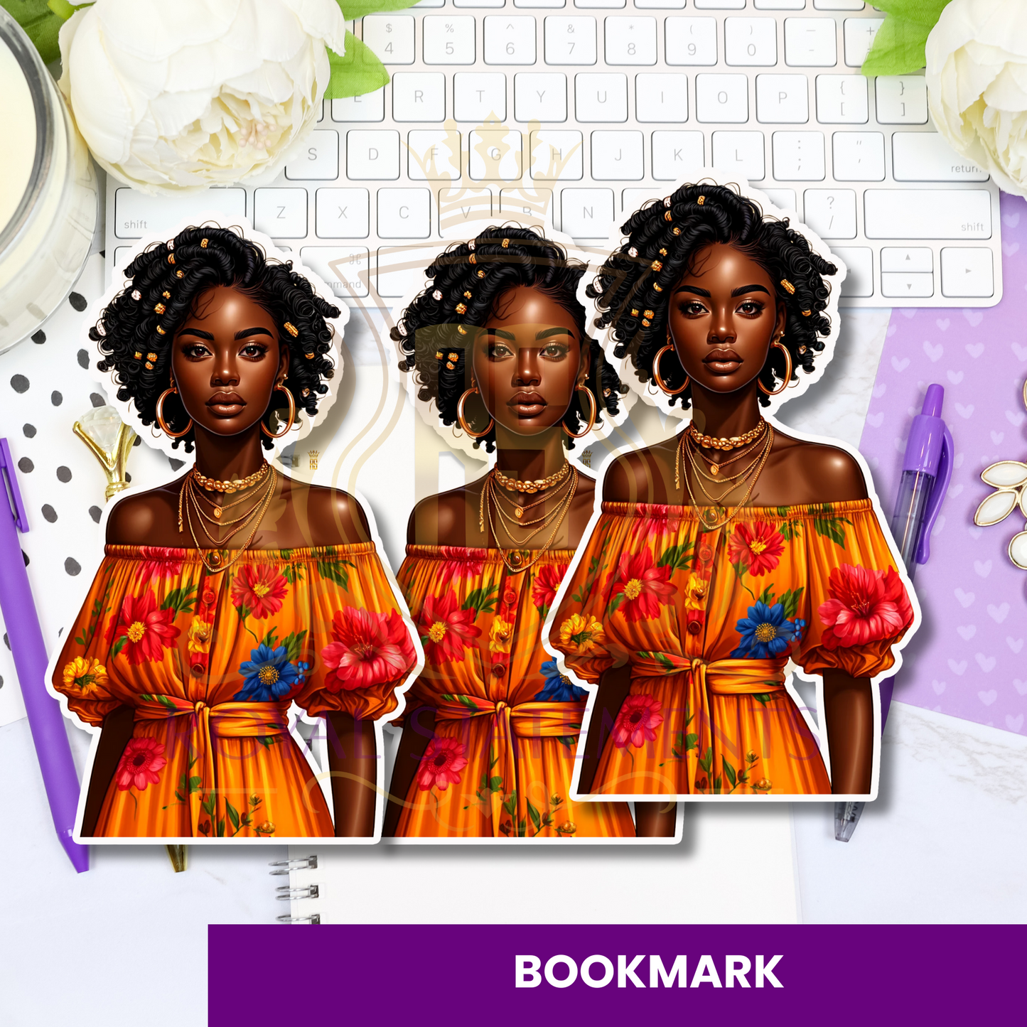 Floral Madness Bookmarks