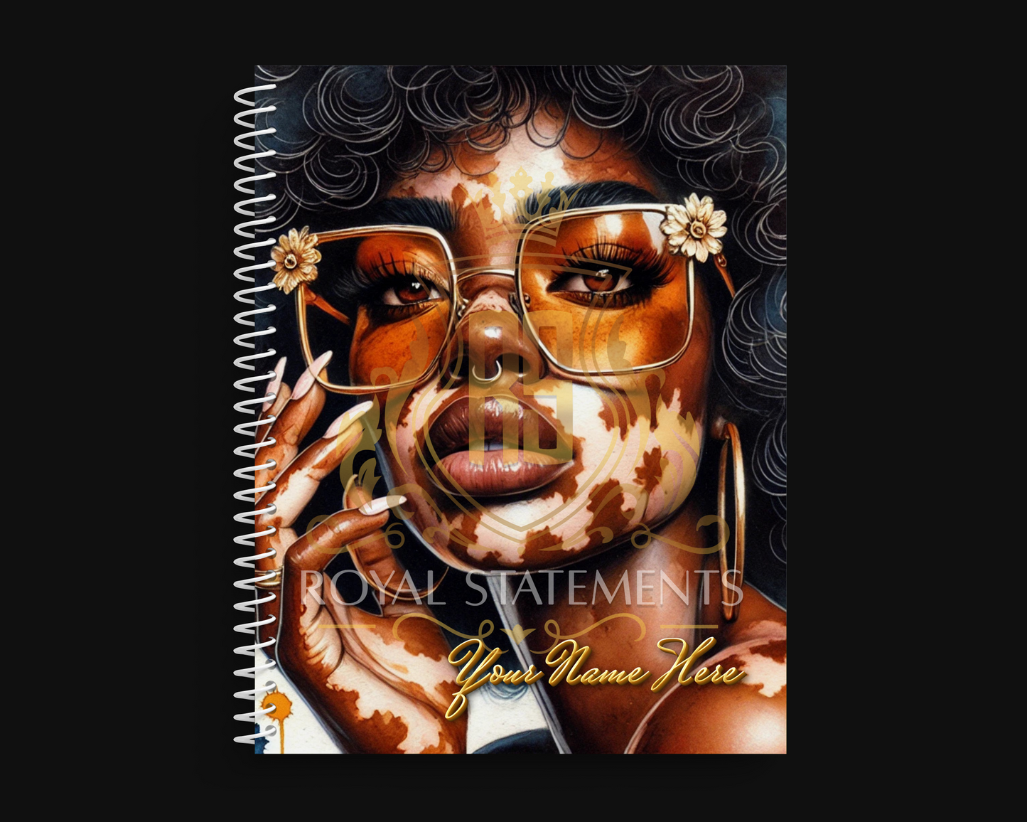 Vitiligo Visions Notebook Collection