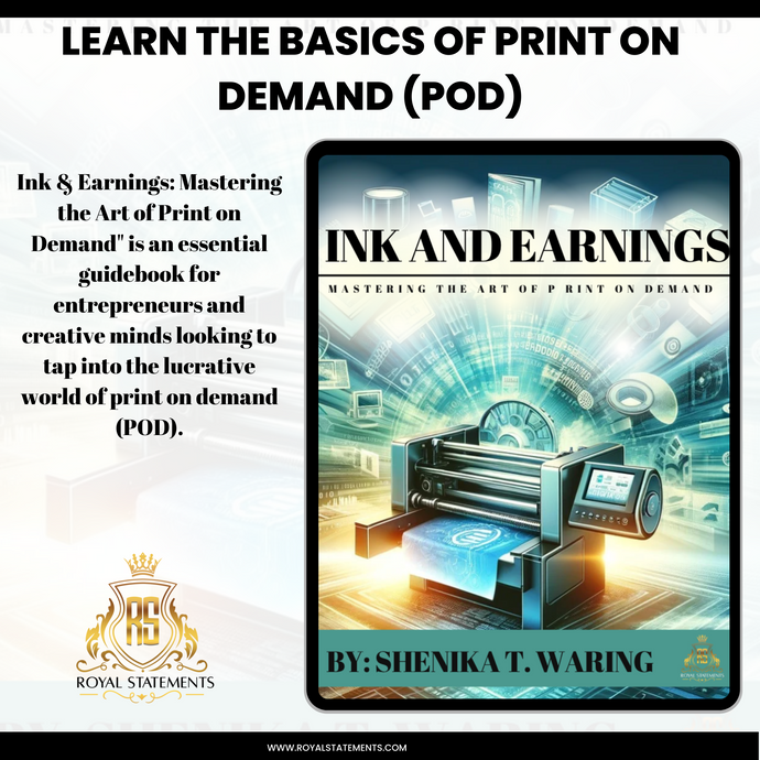 Ink and Earnings: Mastering The Art Of Print On Demand