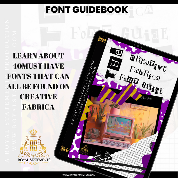 The Creative Fabrica Font Guide