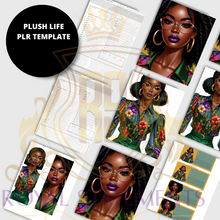 Load image into Gallery viewer, Plush Life PLR Canva Template
