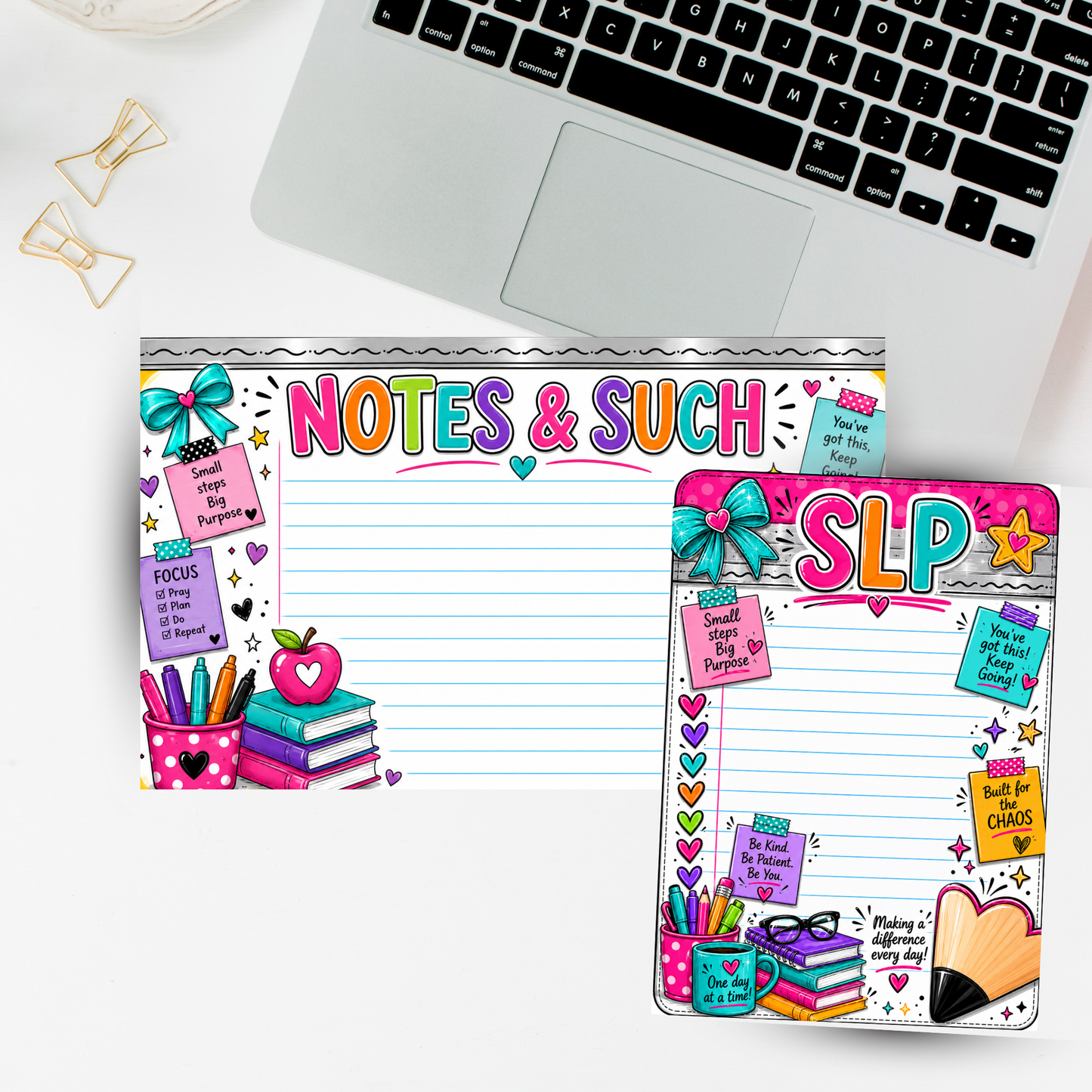 Educator Themed Notepads