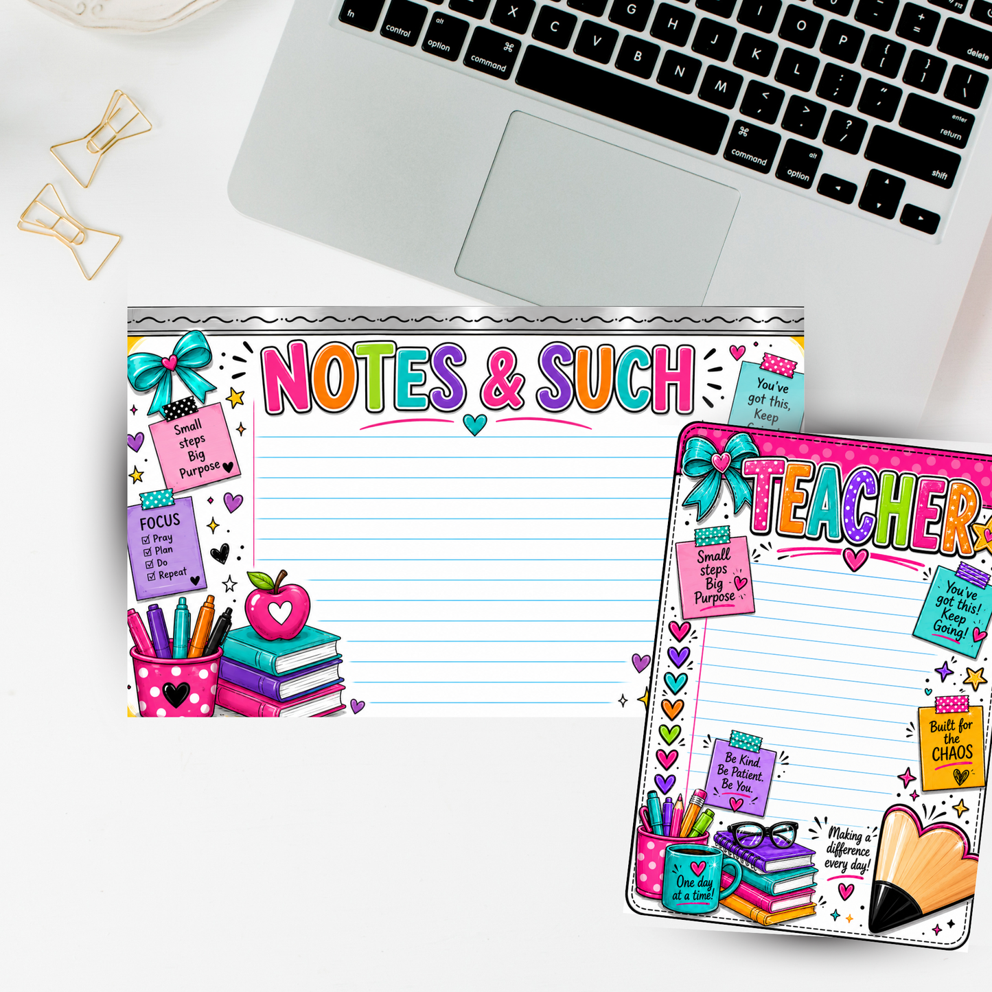 Educator Themed Notepads