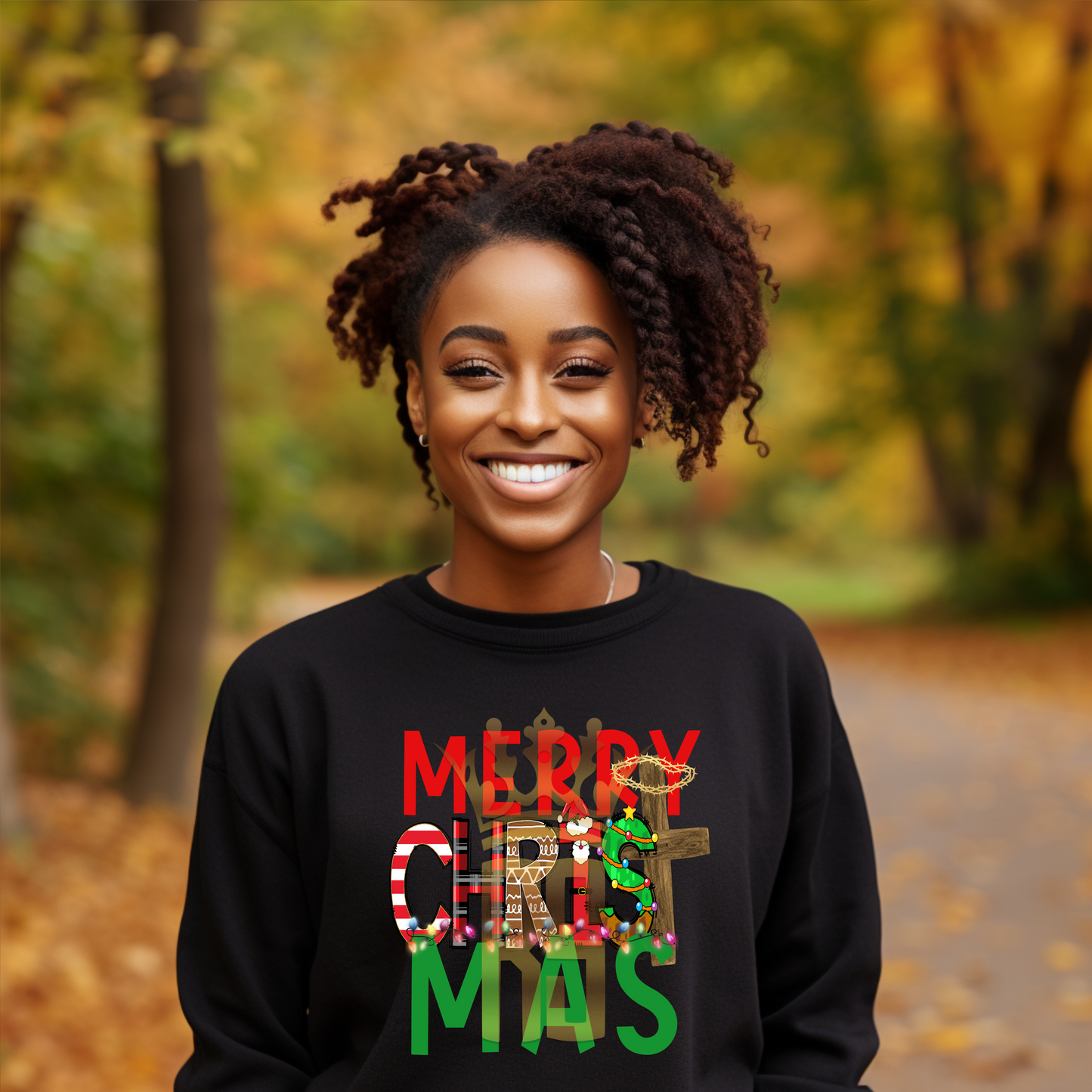 Merry CHRISTmas Sweatshirt (version 2)