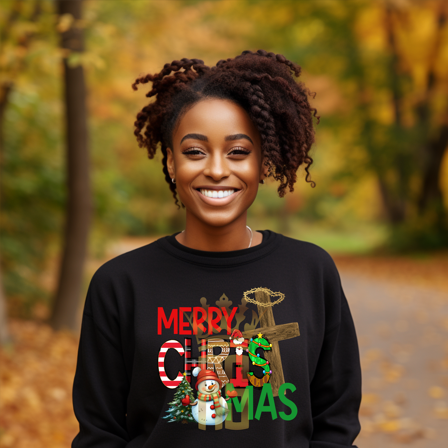 Merry CHRISTmas  Sweatshirt (version 1)