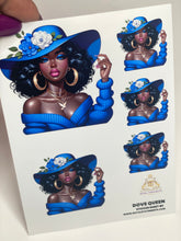Load image into Gallery viewer, Dove Queen Sticker Sheets
