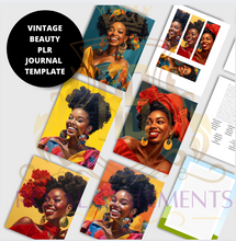 Load image into Gallery viewer, Vintage Beauty PLR Template
