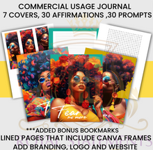 Load image into Gallery viewer, Fear No More Journal Template PLR
