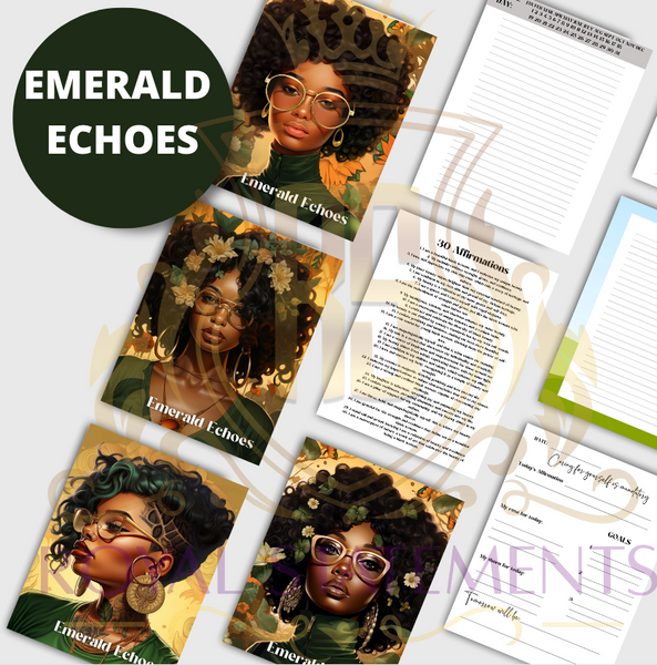 Emerald Echoes PLR Template