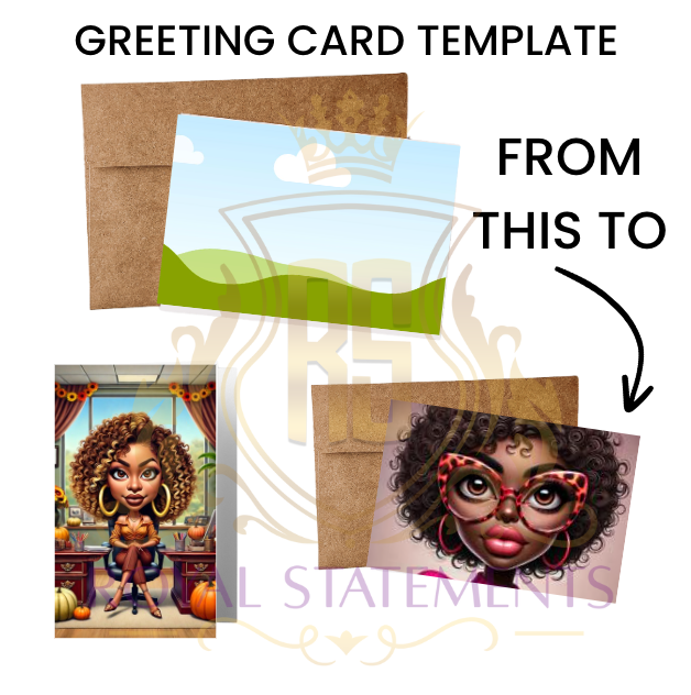 Editable Greeting Card Template | Customizable Canva Design for Any Occasion