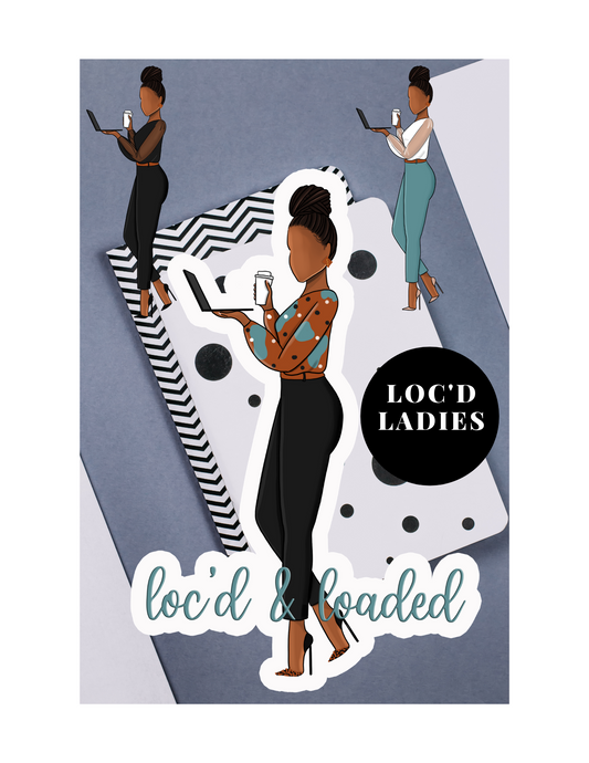 Loc'd and Loaded Bookmarks