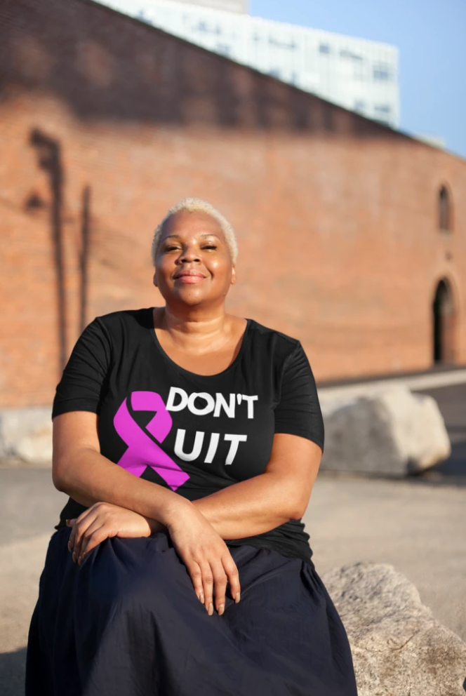 Don't Quit Breast Cancer Awareness Shirt