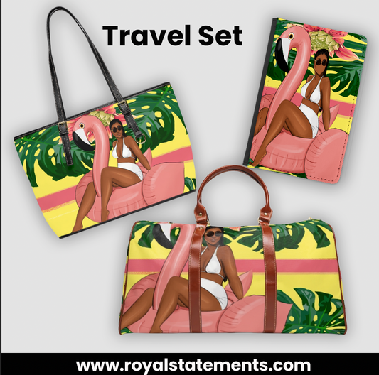 Flamingle Travel Set
